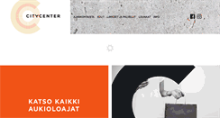 Desktop Screenshot of citycenter.fi