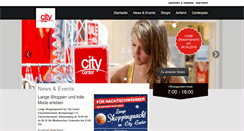Desktop Screenshot of citycenter.de
