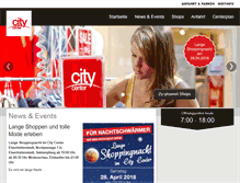 Tablet Screenshot of citycenter.de